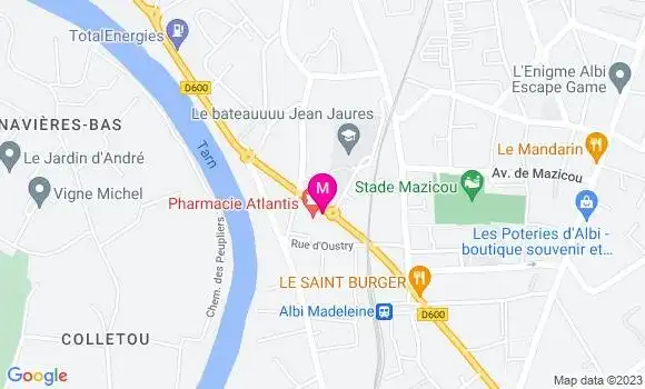 Localisation Restaurant Asiatique Le Gourmet d