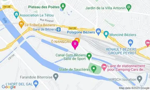 Localisation Café de Plaisance