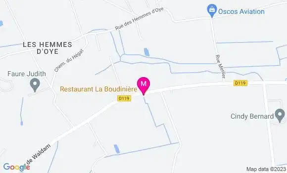 Localisation Restaurant  La Boudinière