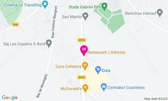 Localisation Restaurant  L