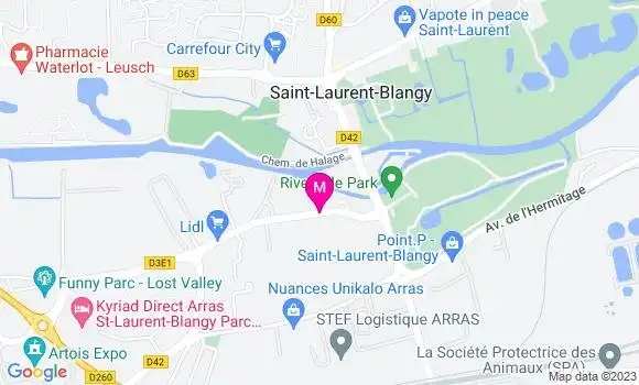 Localisation La Taverne des Gaulois