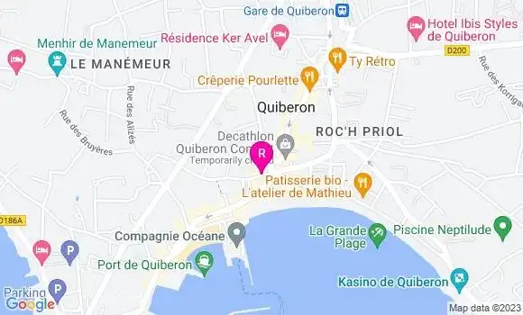 Localisation Restaurant Bar Hémisphère Sud