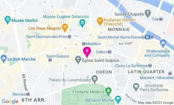Localisation Restaurant Bar Compagnie des Vins Surnaturels