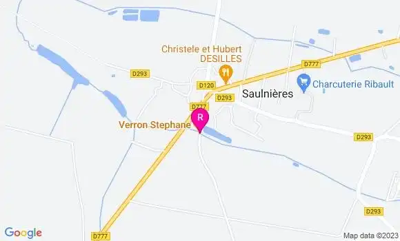 Localisation Restaurant  Le Saulnier
