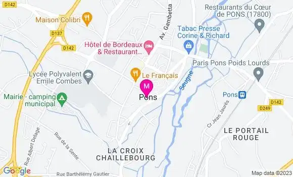 Localisation Restaurant  Le Français