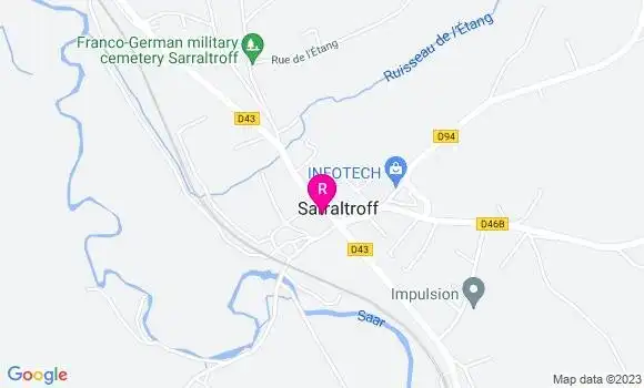 Localisation Restaurant  Dannenberger Danièle