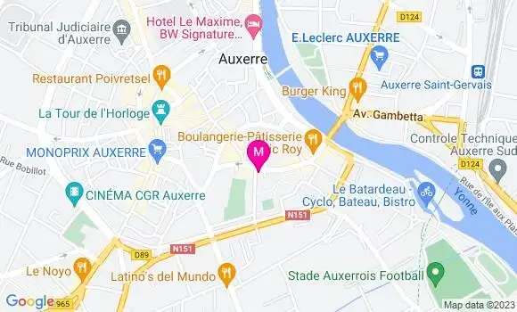 Localisation Restaurant  La Casbah