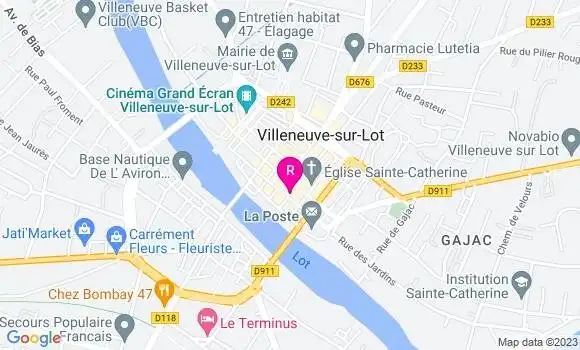 Localisation Restaurant  L