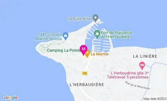 Localisation Restaurant  La Grand Voile