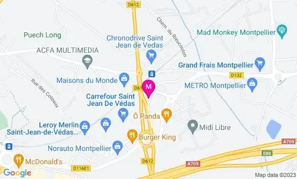 Localisation Pizzeria Comptoir Bello