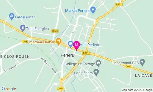 Localisation Pizzeria Les Snekkja
