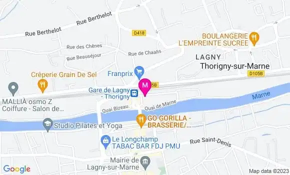 Localisation Restaurant  Rd