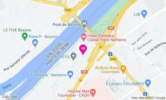 Localisation Restaurant Fruits de Mer La Criée