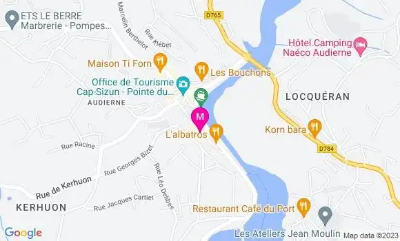 Localisation Crêperie Aux Crêpes d