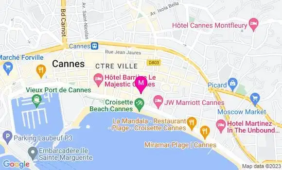Localisation Restaurant Bar Les Etoiles