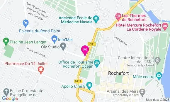 Localisation Restaurant  La Boucherie