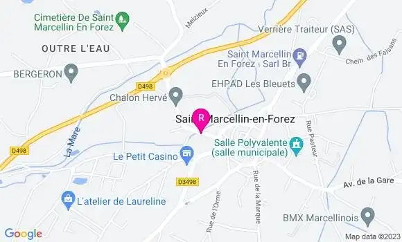 Localisation Restaurant  Le Moulin Epicurius