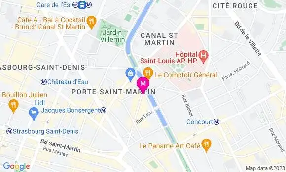 Localisation Restaurant  Chez Prune