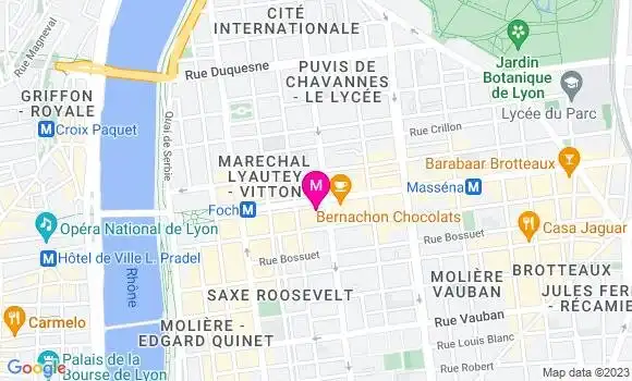 Localisation Restaurant  Le Théodore