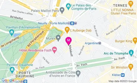 Localisation Le Bistrot Pergo