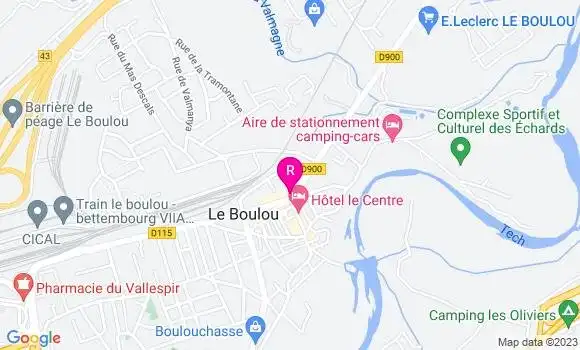 Localisation Restaurant  Café Le Glacier