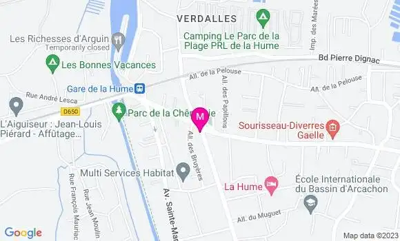 Localisation Restaurant  La Vache sur le Toit