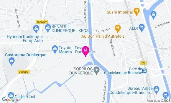 Localisation Restaurant  La Bécassine