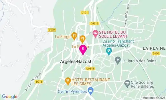 Localisation Restaurant  Au Fond du Gosier