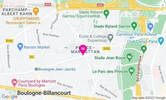 Localisation Restaurant  Le Parc