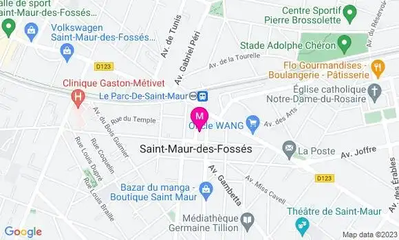 Localisation Restaurant  Le Festival