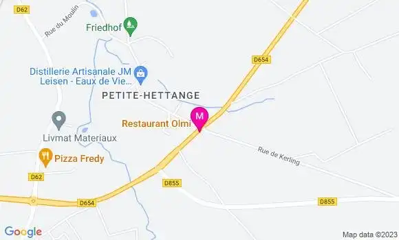 Localisation Restaurant Olmi