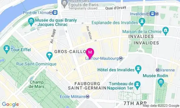 Localisation Restaurant  Le Roussillon