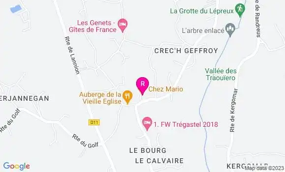 Localisation Restaurant Italien Chez Mario