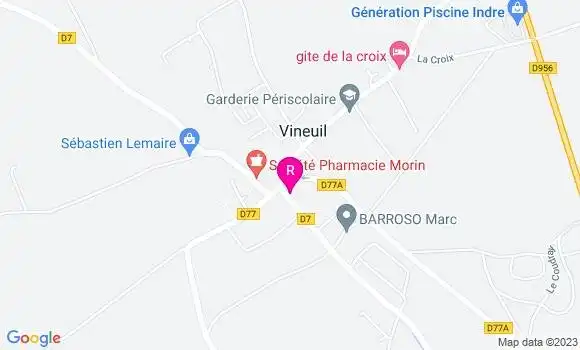 Localisation Restaurant  Café des Sports