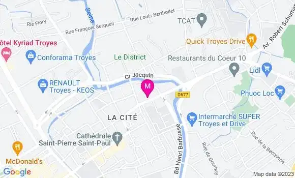 Localisation Restaurant  Le Colibri
