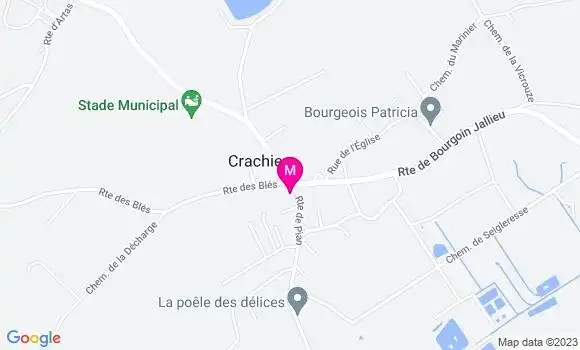 Localisation Restaurant  Les 3 Colombes