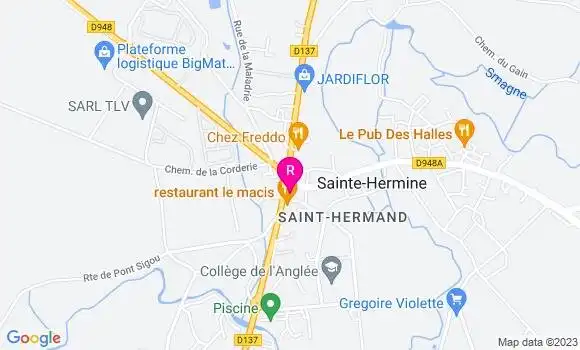 Localisation Restaurant  Au Grain de Sel