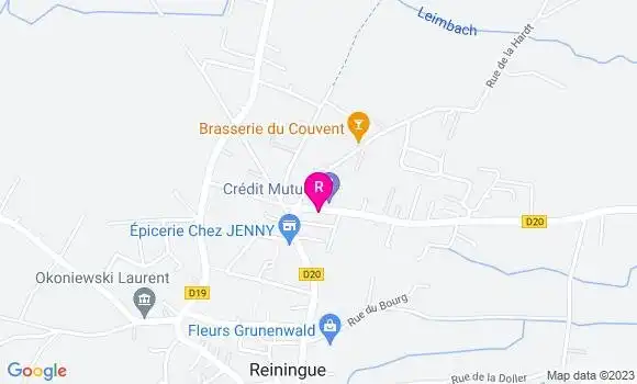 Localisation Restaurant  Au Sapin