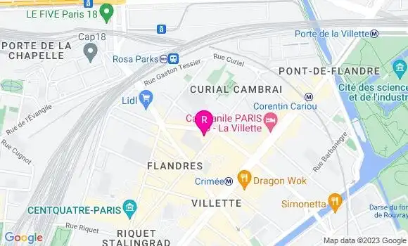Localisation Restaurant  Espace 97