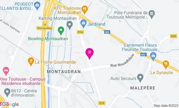 Localisation Restaurant  Le 116