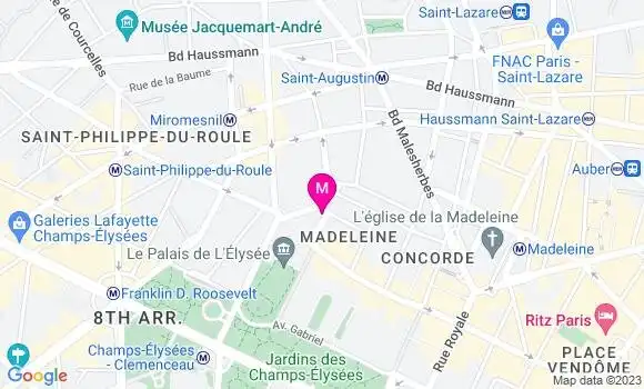 Localisation Restaurant  Bugsy