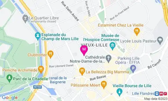 Localisation Restaurant  Oxalis et Bergamote
