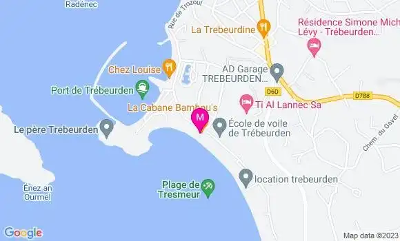 Localisation Restaurant  Le Kenavo