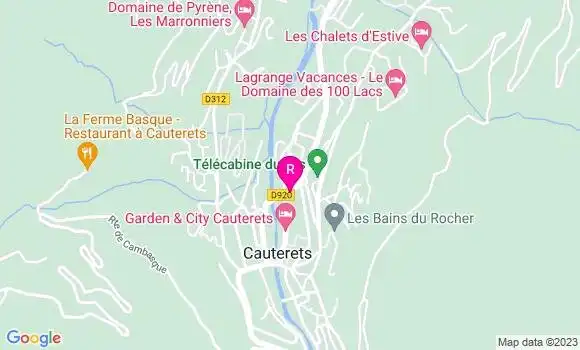 Localisation Restaurant  A la Pauze Caribou