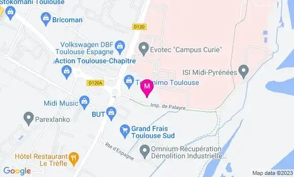 Localisation Restaurant  Entre Côtes et Vins