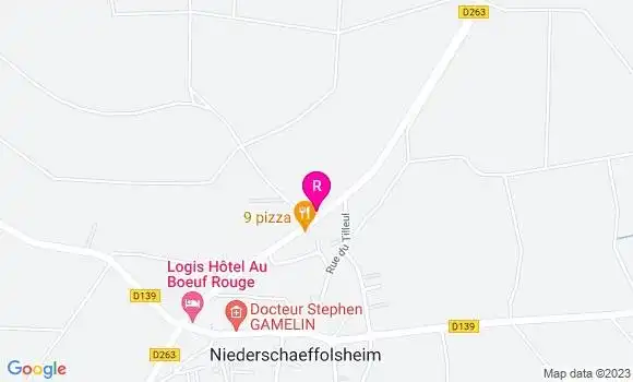 Localisation Restaurant  La Fleur d