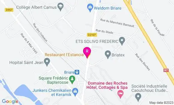 Localisation Restaurant  L