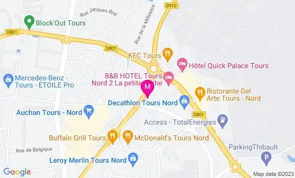 Localisation Restaurant  La Boucherie