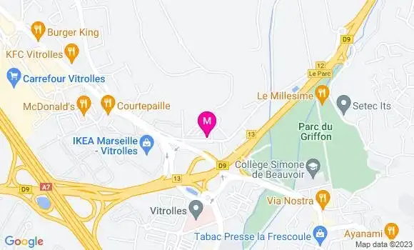 Localisation Brasserie Le Griffon