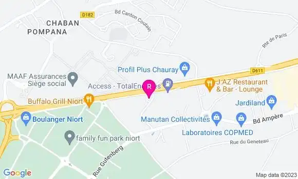 Localisation Pizzeria La Cuisine